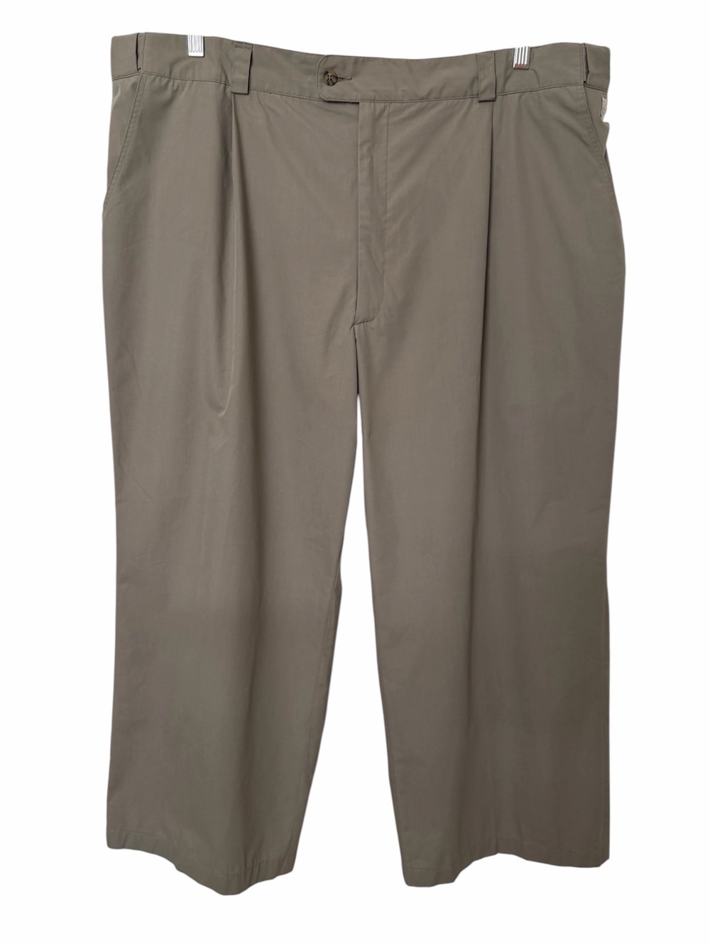 Tilley Endurance Pants Mens Sz 46 Khaki Beige Polyester Cotton Relaxed Hiking